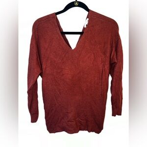 Knotted back sweater